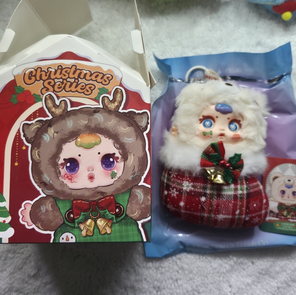MM Sugar Baby Christmas Series Plush Ornament Confirmed Little Bear Christmas